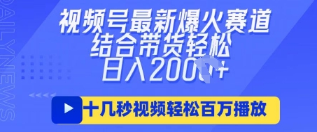 视频号最新爆火ai民国美女视频,轻松百万播放,结合带货日入数张-老鹰博客