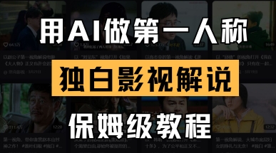 用AI做第一人称独白影视解说,手把手教学,保姆级教程-老鹰博客